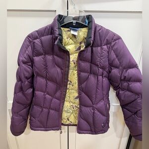 Isis down plum puffer jacket